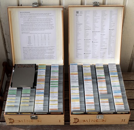 All the parts of the storage solution in place.