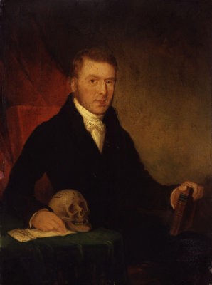 Porträtt av kirurgen John Bell, ca. 1801.
