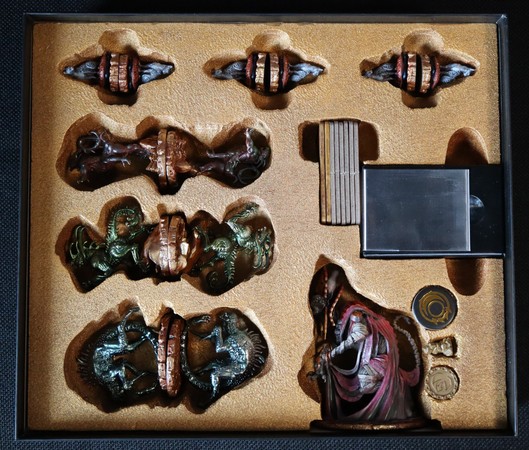 Customized storage for painted models.