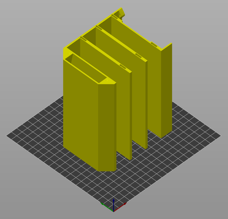 STL from DMOTE v0.7.0, image from Prusa Slicer v2.3.0.