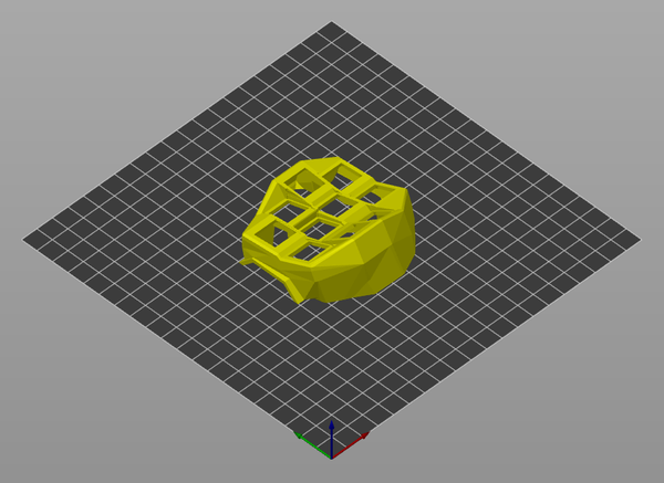 STL from DMOTE v0.7.0, image from Prusa Slicer v2.3.0.