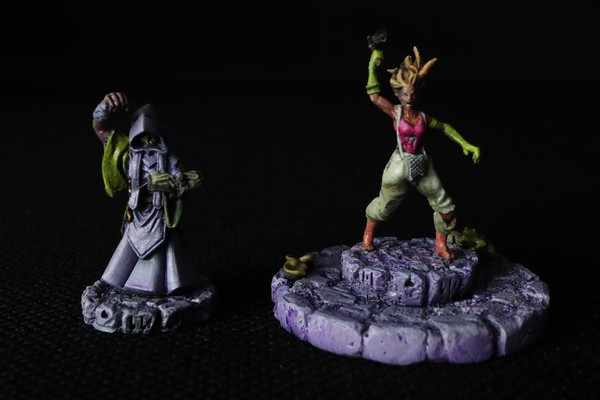 An Acolyte Cultist and a converted High Priest.