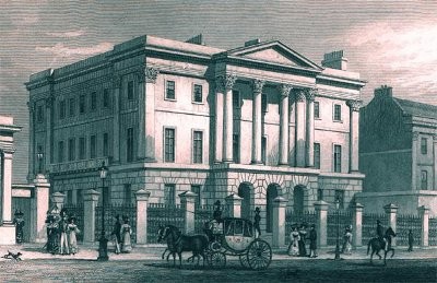 Apsley House 1829, gravyr av T.H. Shepherd.