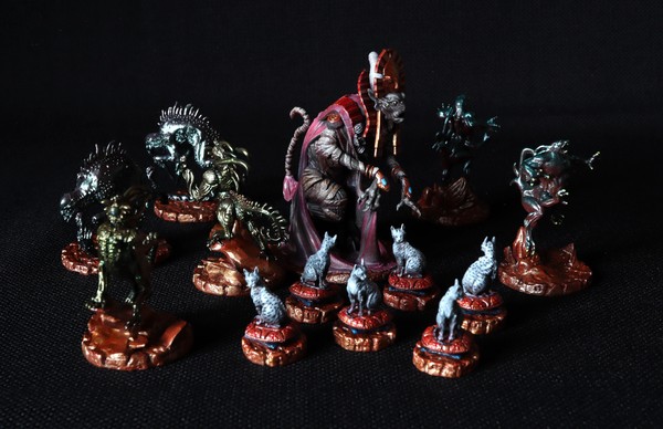 The complete set of individual models for this faction.