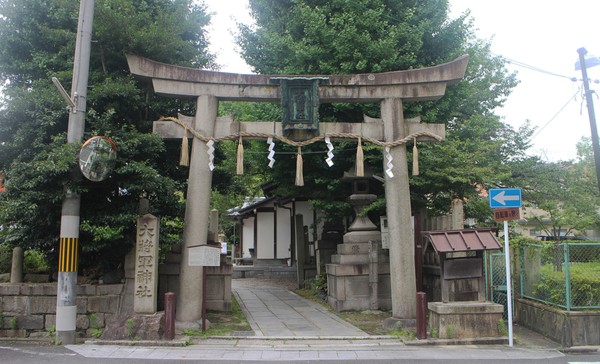Port till Daishōgun-helgedomen i Kyoto.