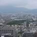 Umekōji-parken sedd från Kyoto Tower